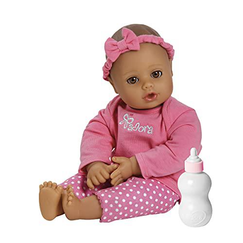 Adora Dolls adora playtime collection pink 13 soft baby doll with bottle