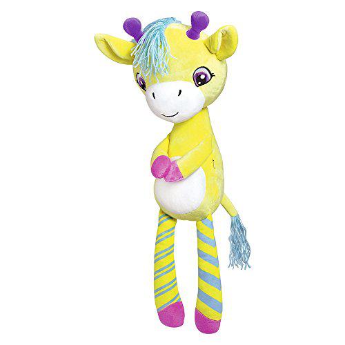 Adora Dolls adora zippity hug n hide giselle the giraffe 21.5 cuddly soft snuggle play doll toy gift with mini pocket for children 3+