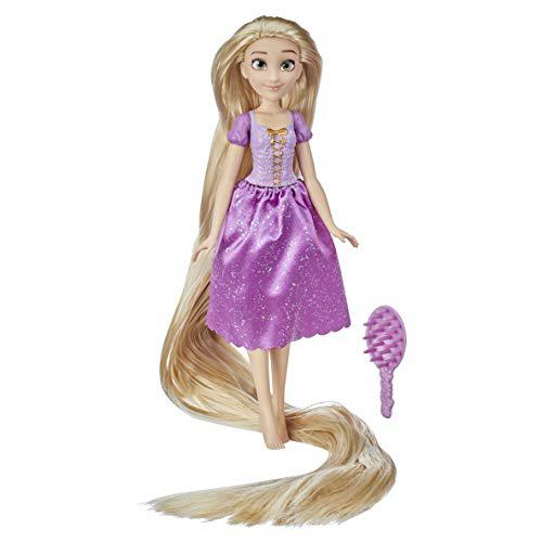 disney princess long locks rapunzel, fashion doll with blonde hair 18 inches long, disney tangled princess toy for girls 3 ye