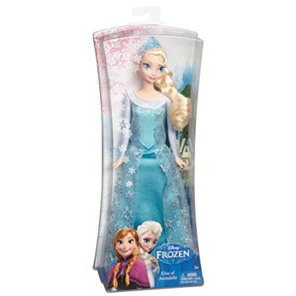 mattel disney frozen sparkle princess elsa doll