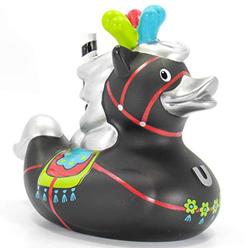 Budduck carousel Horse Rubber Duck by Bud Ducks  Elegant gift Ready Packaging - Life is like a carousel - it goes up and down  child Saf