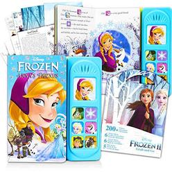 Disney Shop disney frozen toy set frozen book bundle - frozen activity book with frozen stickers frozen playset (frozen toys for toddlers