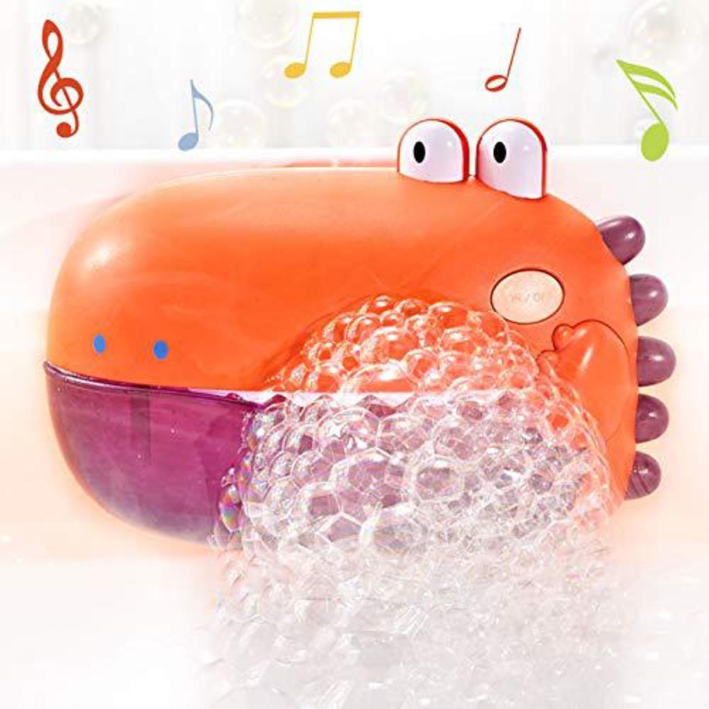 Grechi dinosaur bath toy? bubble bath maker for the bathtub blows bubbles , bath toys with music makes great gifts for toddlers?sing