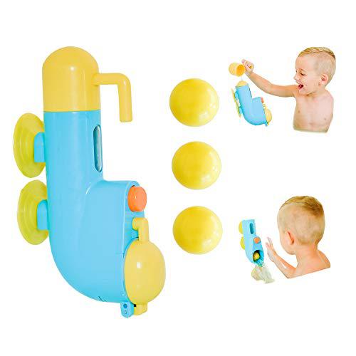 inspiration play fill n' splash submarine bath toy for baby, toddlers, preschoolers ages 18 mo-5 yrs