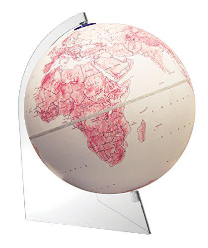 replogle mother's day raised relief globe with velvety finish and clear acrylic base world globe(12"/30cm diameter) made in u