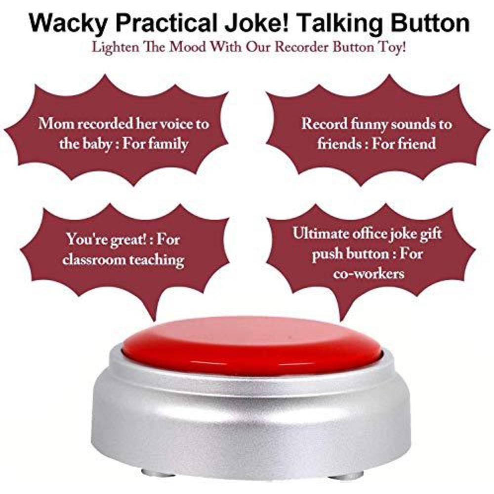 neutral recordable button -record talking button ,premium 30s voice  recordable button sound effect button with play