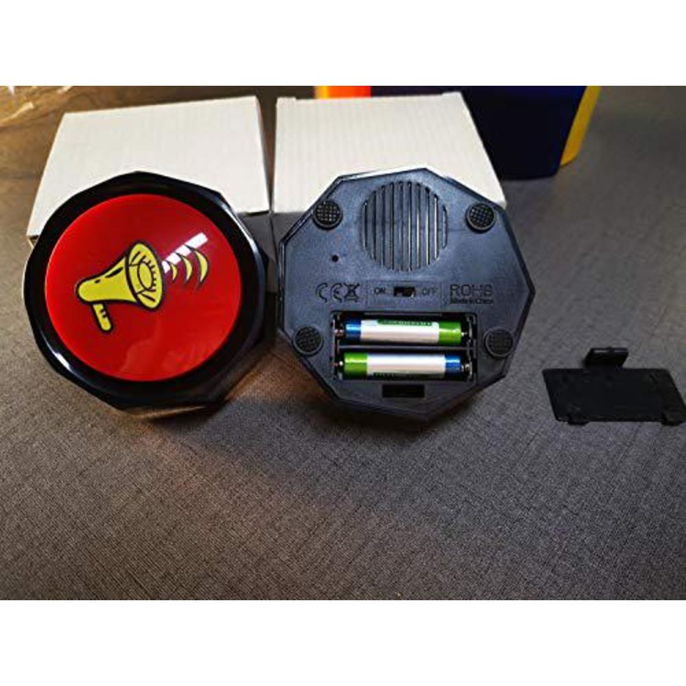 U-Likee u-likee talking button- rap airhorn sound button-hip hop air horn sound  effect button - funny gag gifts - noise maker?battery