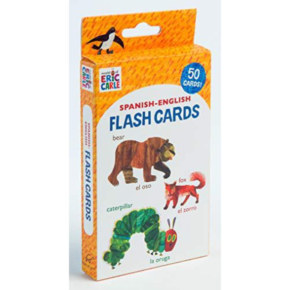 Chronicle Books world of eric carle (tm) spanish-english flash cards: (bilingual flash cards for kids, learning to speak spanish, eric carle 