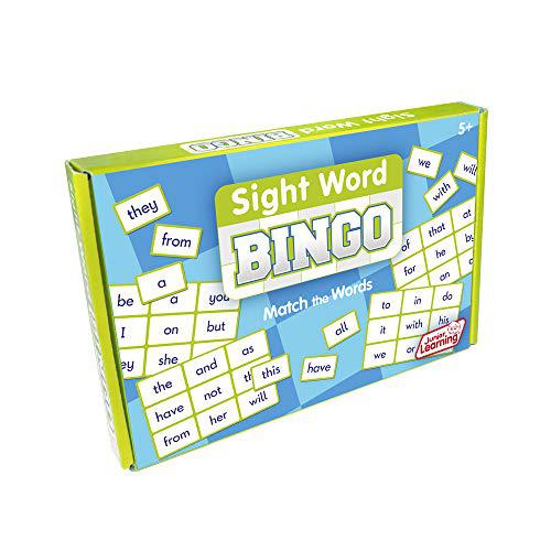 junior learning jl545 sight word bingo