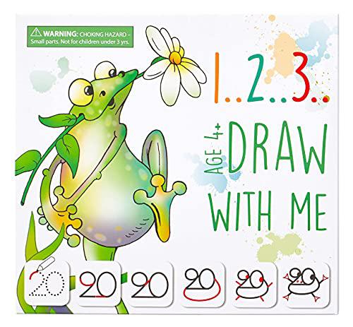 md creative 123 draw with me learn how to draw animals step by step  birthday present for preschoolers and kids ages 3 4 5 num