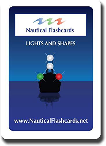 nautical flashcards - lights & shapes for boating & sailing