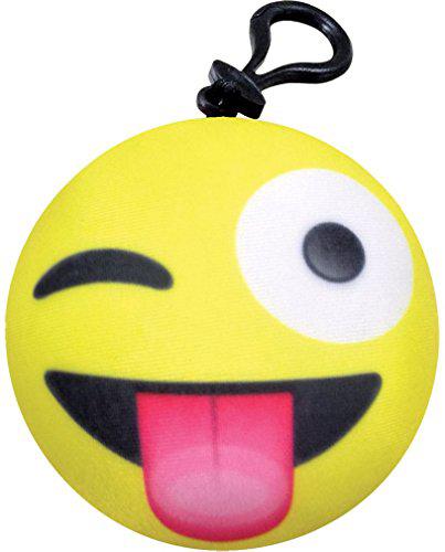 iscream x-pressive! emoji marshmallow scented crazy for u emoji microbead pillow backpack charm