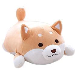 miss tutu shiba inu dog super soft plush throw pillow lifelike animal pillows plush toy for valentine's gift, bed,sofa chair