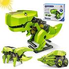 Hot Bee hot bee robot dinosaur toys, stem projects for kids ages 8-12,  3-in-1 solar robot kit, building games coding for kids 8-12, g