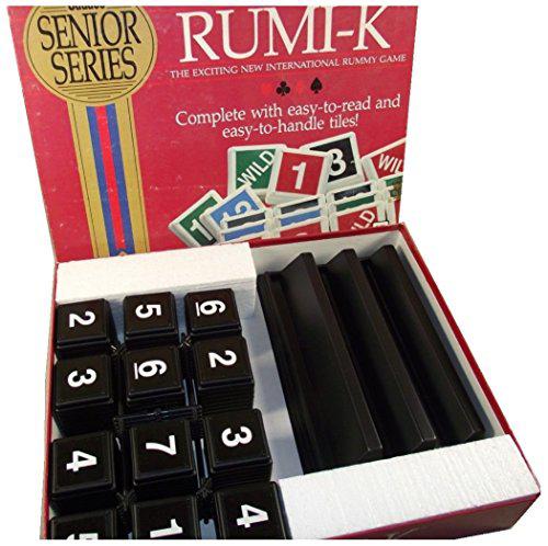 Cadaco rumi-k, senior series; complete with easy-to-read and easy-to-handle tiles (1989)