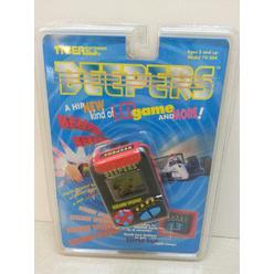 Tiger Electronics, Inc. Tiger Electronics Tiger 1995 tiger electronics, inc. tiger electronics beepers screamin' speedway pager-like lcd handheld-held