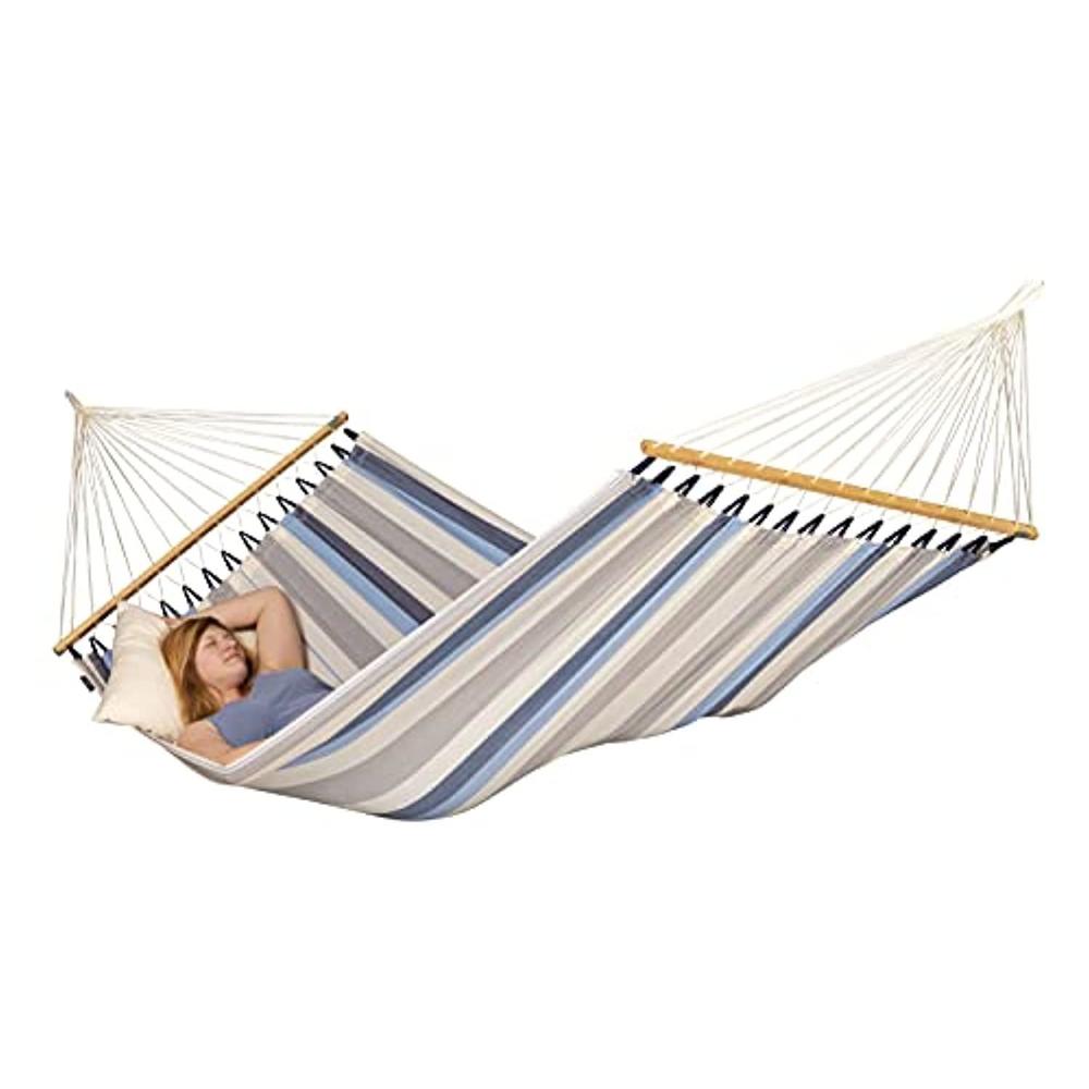 la siesta alisio sea salt - weather-resistant double spreader back hammock