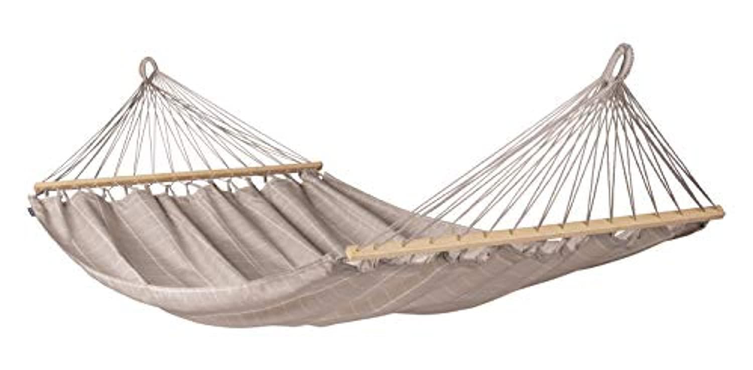 la siesta alisio almond - weather-resistant double spreader back hammock
