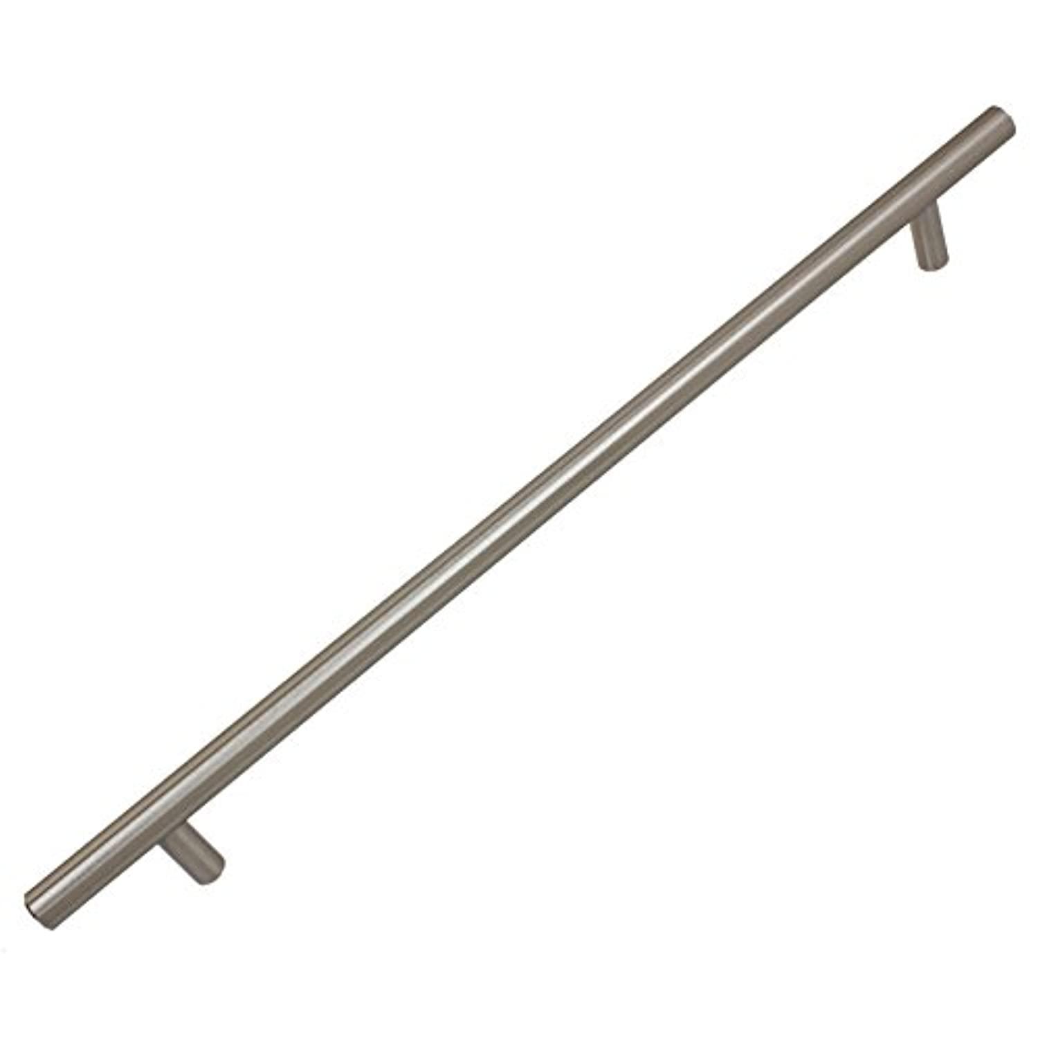 gliderite hardware 15 inch cc stainless steel 18 inch long 5018-381-ss-1 solid handle bar pulls, 1 pack, 15" x 18"