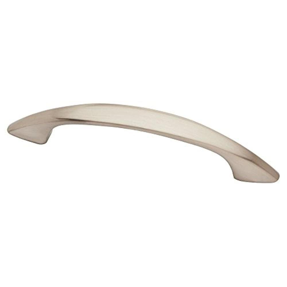 franklin brass p12447k-sn-b1 simple arched pull, 3" (76mm), brushed nickel, 25 piece