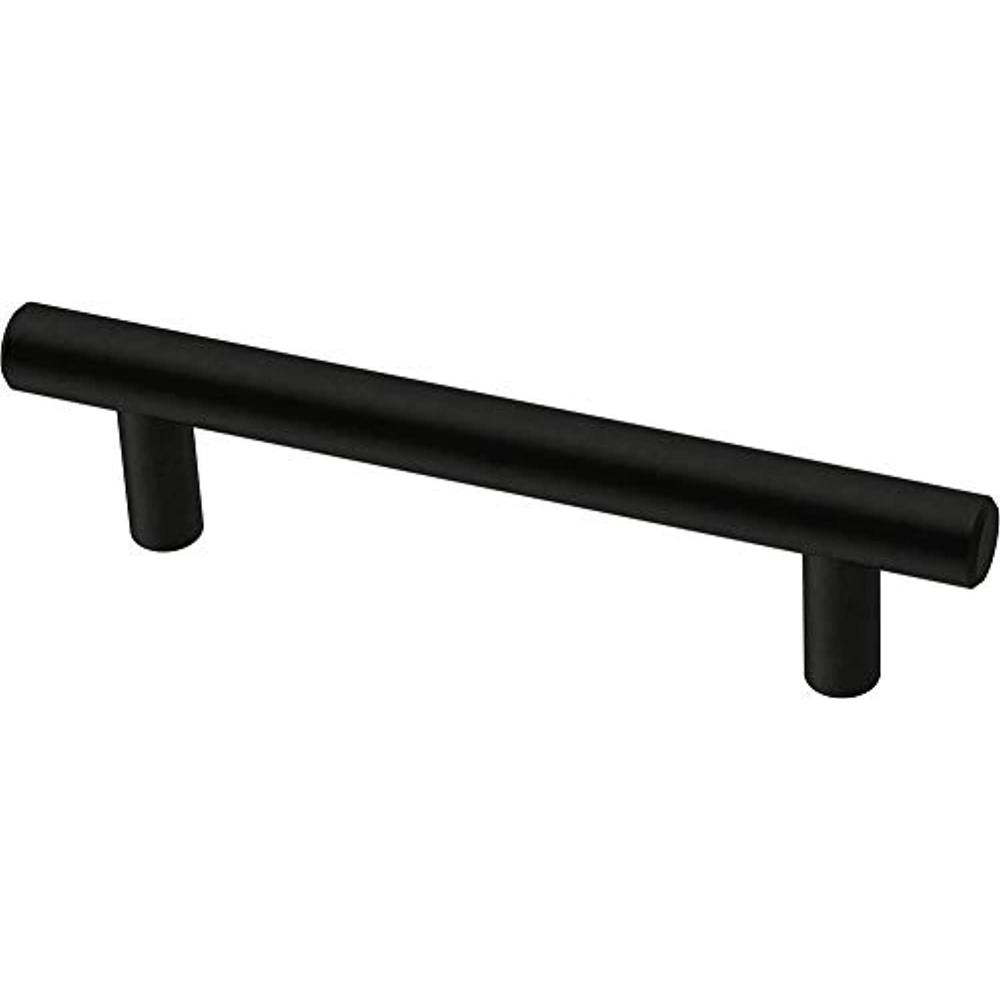 franklin brass bar096z-fb-b bar 3-3/4 inch cabinet pull, 3-3/4" (96mm), 10-pack, matte black