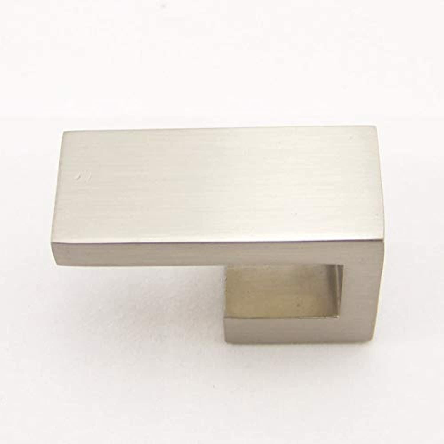 Handlemax Modern Satin Nickel, Contemporary Cabinet Pulls Brushed Nickel