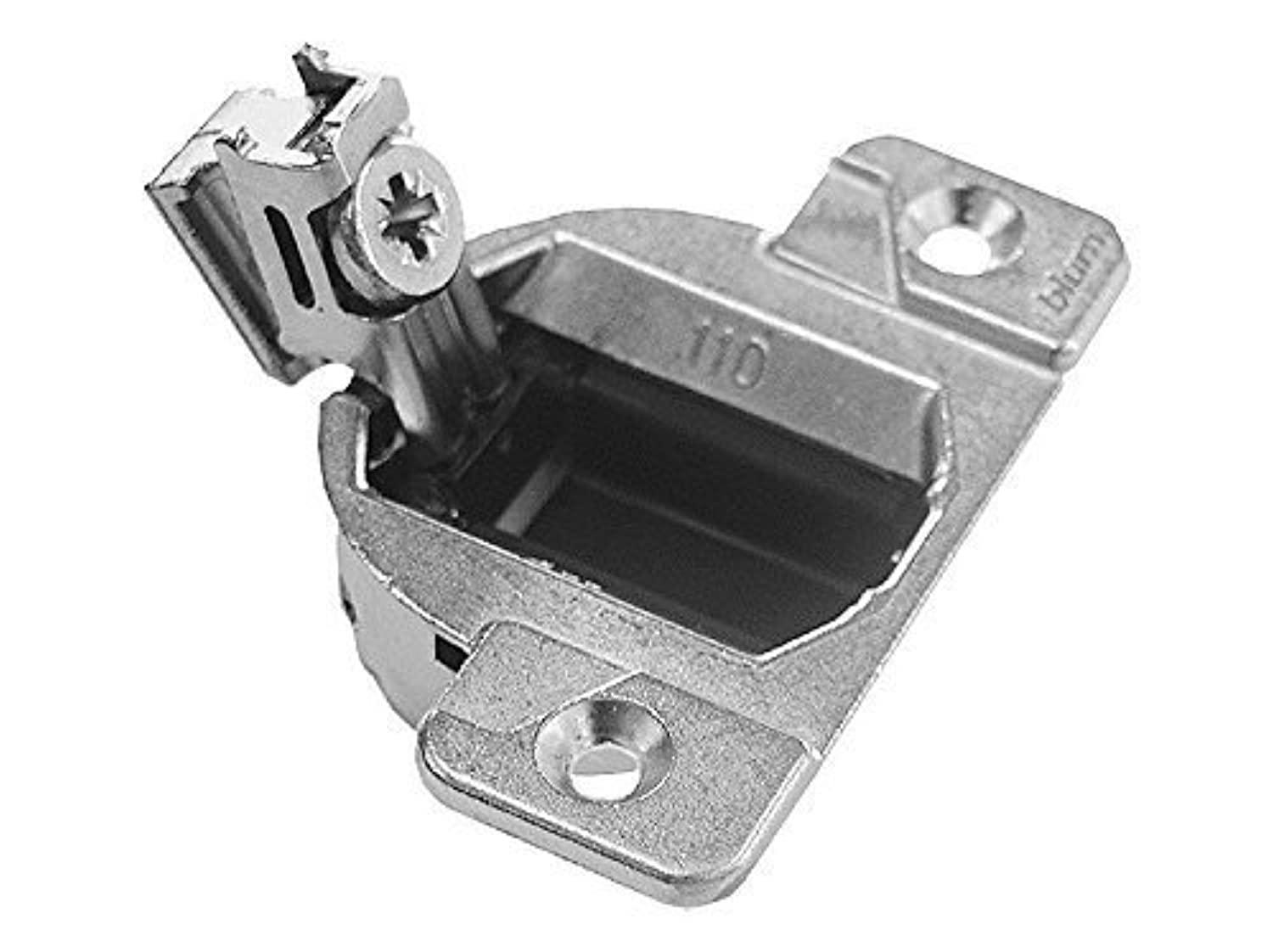blum 33.3600 compact 33 screw on 110 degree opening face frame hinge, zinc die-cast (pack of 10)