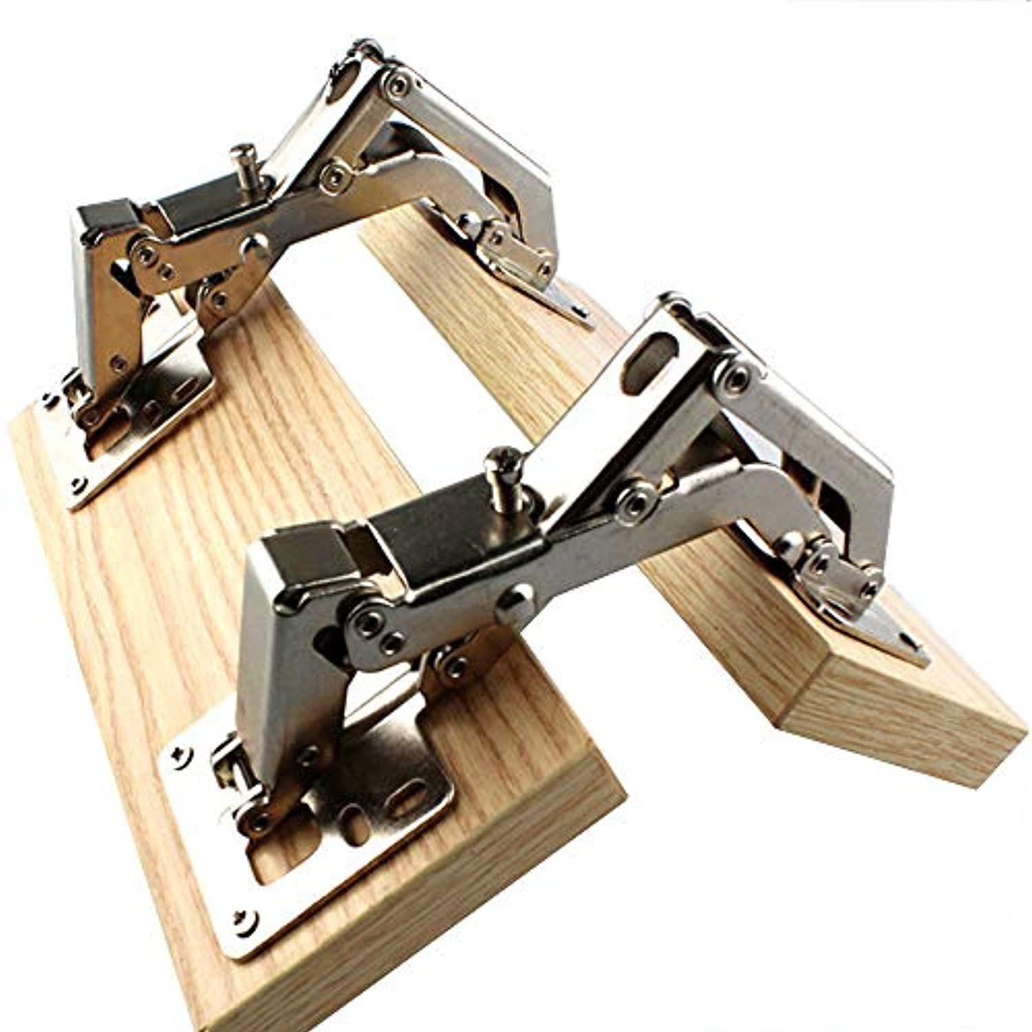 ming 2pack 175 degree concealed hinge frameless cabinet hinge hydraulic adjustable installation soft closing, full cover