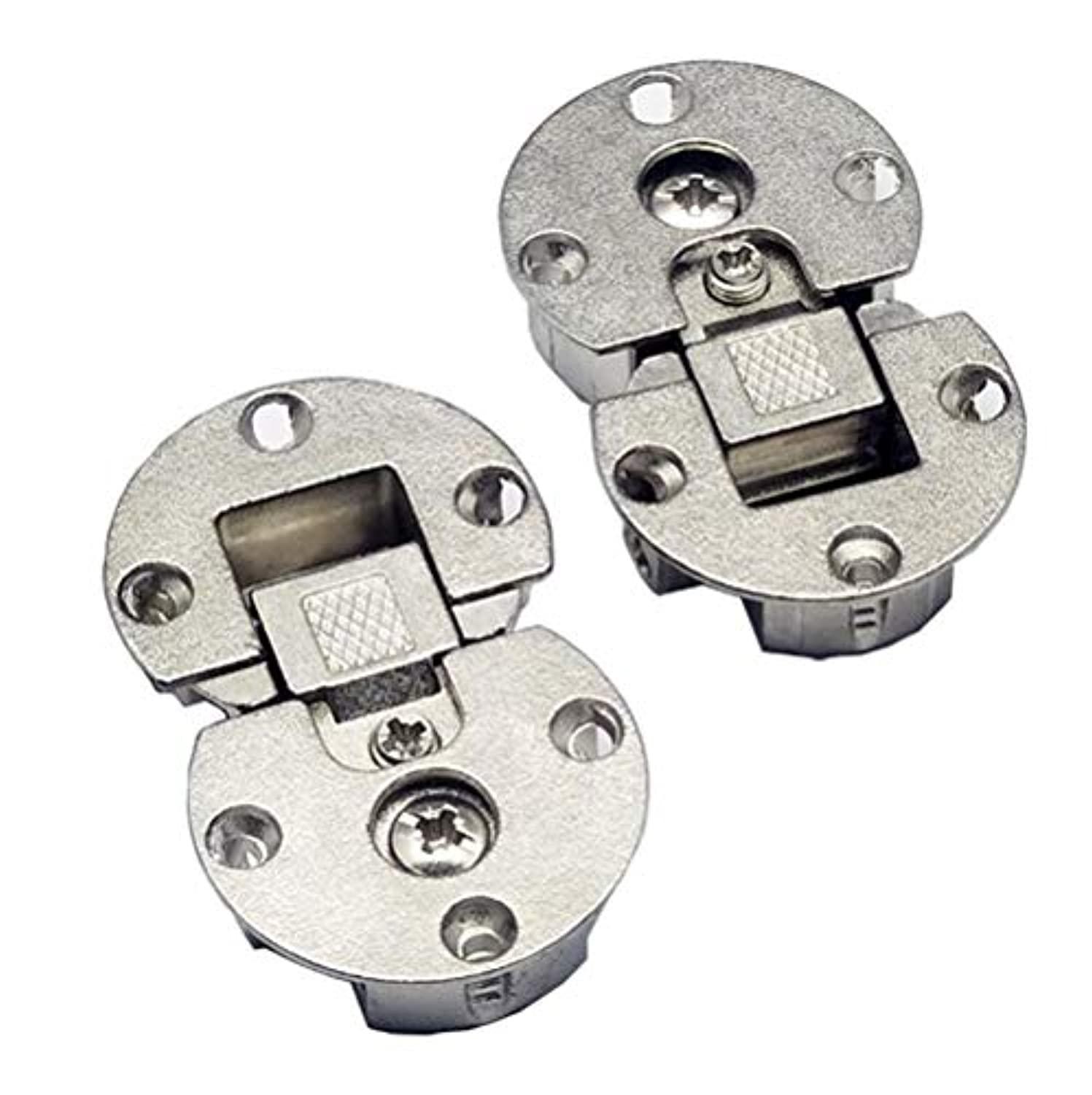 WANLIAN 90 degree page turning axis adjustable cabinet door concealed hinge special table drop down hinge flush hinge