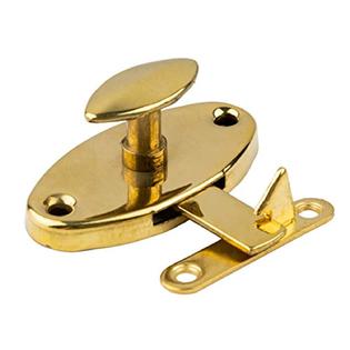Uniqantiq Hardware Supply Oval Hoosier Cabinet Brass Latch And Catch Antique Vintage Cupboard Furniture Kc 6 Oval Hoosier Cabinet Brass Latch, Hoosier Cabinet Hardware Latches
