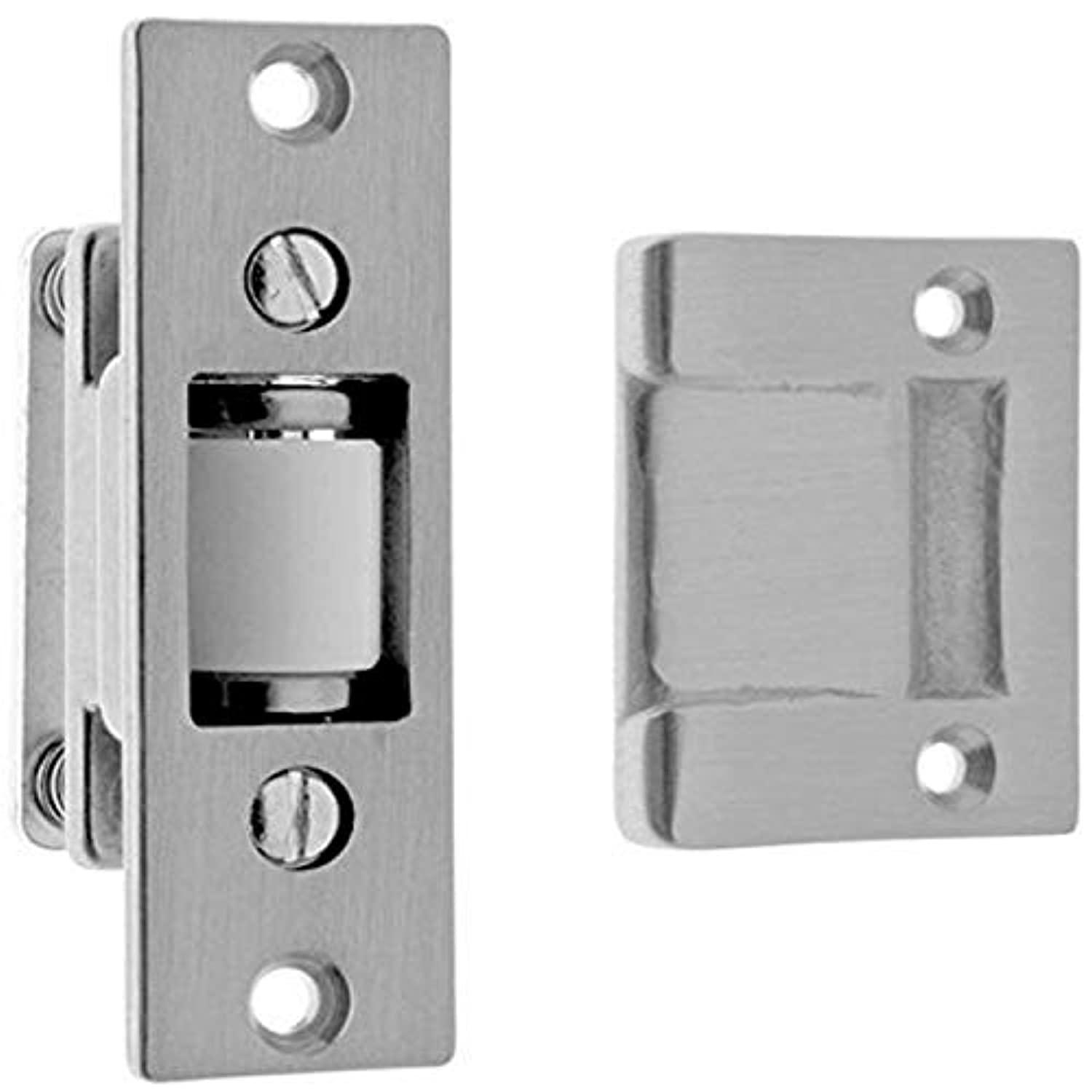 idhba idh by st. simons 12017-26d premium quality solid brass heavy duty silent roller latch with adjustable square strike, s