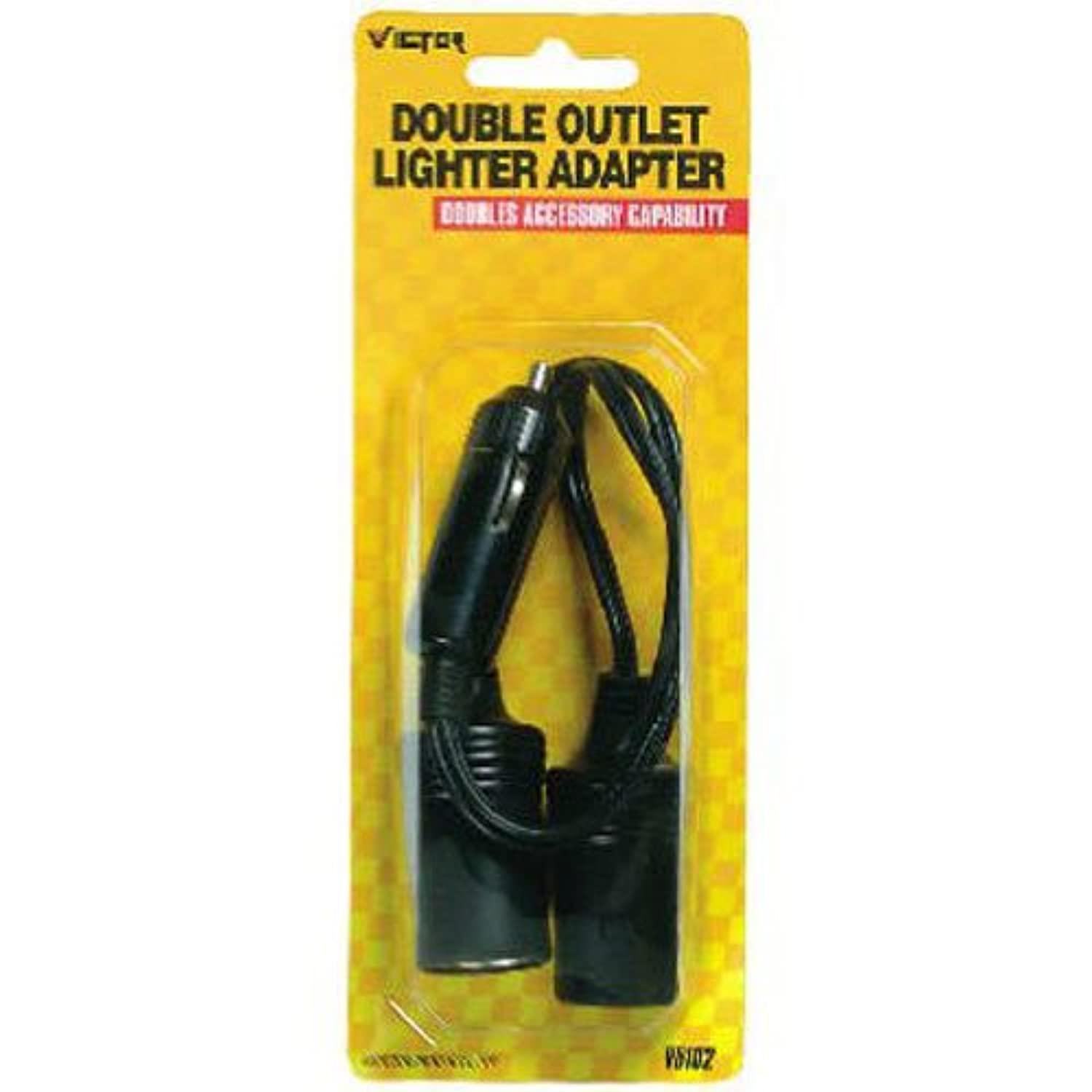 Victor Equipment victor 22-5-05102-8 double outlet lighter adapter