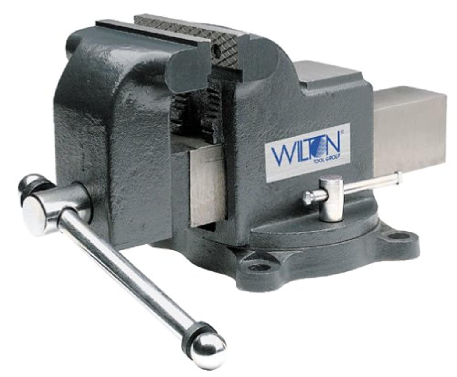 wilton model ws4 jaw width 4-inch throat depth 2-3/4-inch shop vise