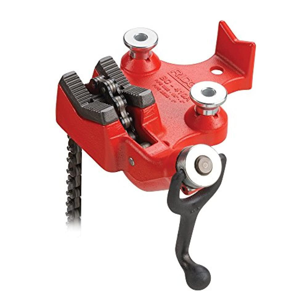 ridgid 40195 model bc410 top screw bench chain vise, 1/8-inch to 4-inch bench vise