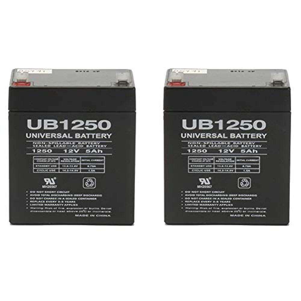 universal power group 12v 5ah black decker replacement 243213-00 battery for cs100 and cst2000 tools - 2 pack