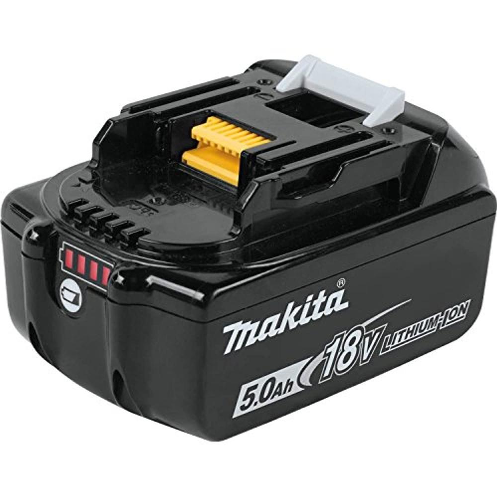 makita bl1850b2dc2x 18v lxt lithium-ion battery & dual port charger starter pack (5.0ah)