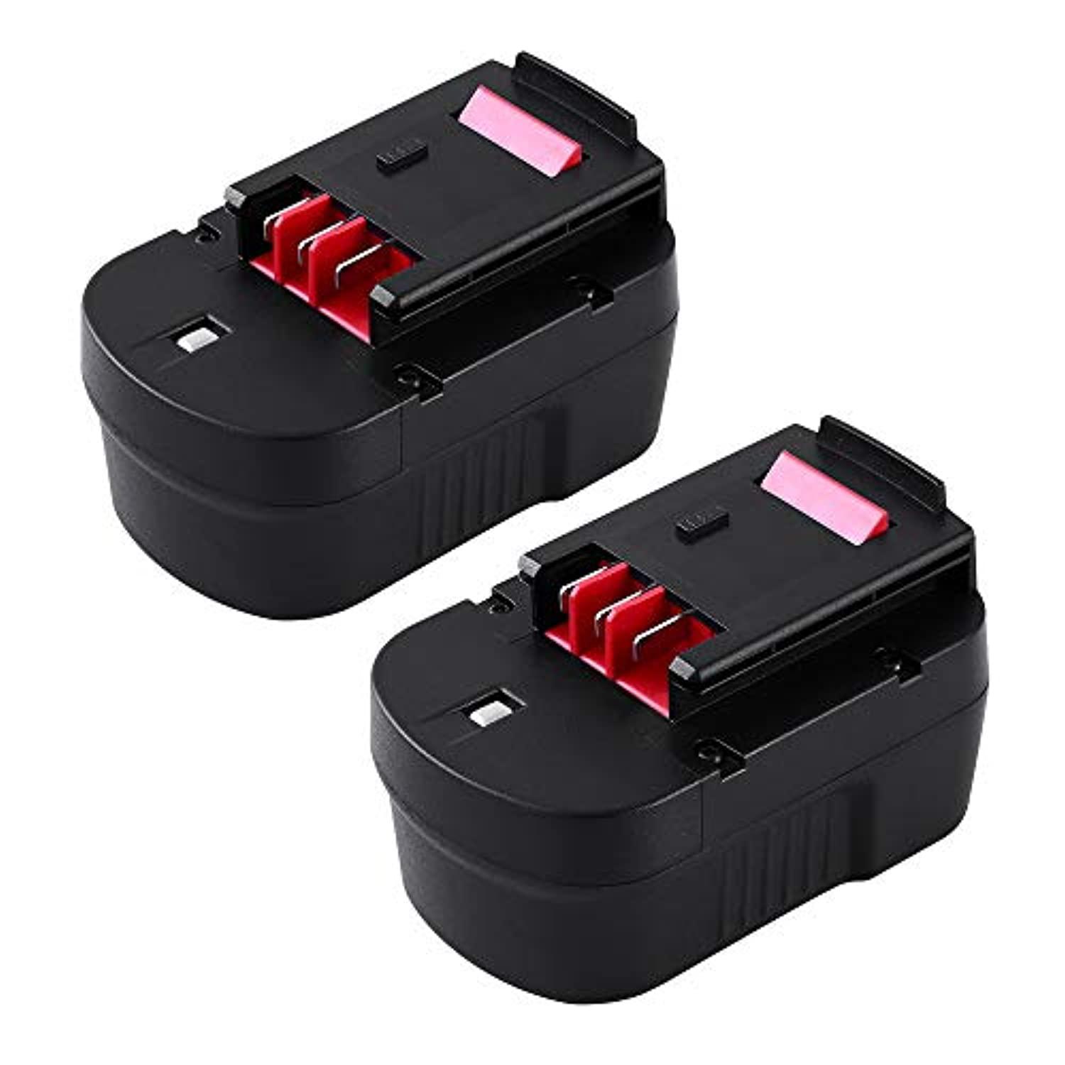 Boetpcr 2 pack 3.6ah hpb14 replacement battery compatible with black and decker 14.4v battery firestorm 499936-34 499936-35 fsb14 a14