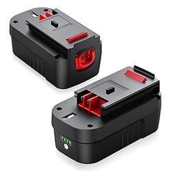 ORHFS 2 packs hpb18 battery 6.0ah lithium-ion replacement for black and decker 18v battery hpb18-ope fsb18 cordless power tools 244