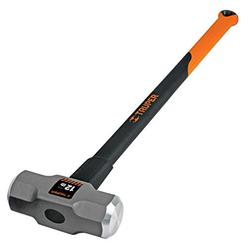 truper md-10f sledge hammers, 36" fiberglass handle 10 lb (4.5 kg)