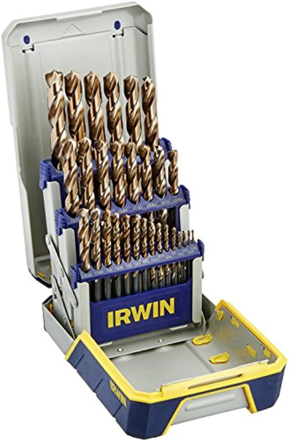 Irwin Tools irwin drill bit set with turbomax bits & case, 29piece