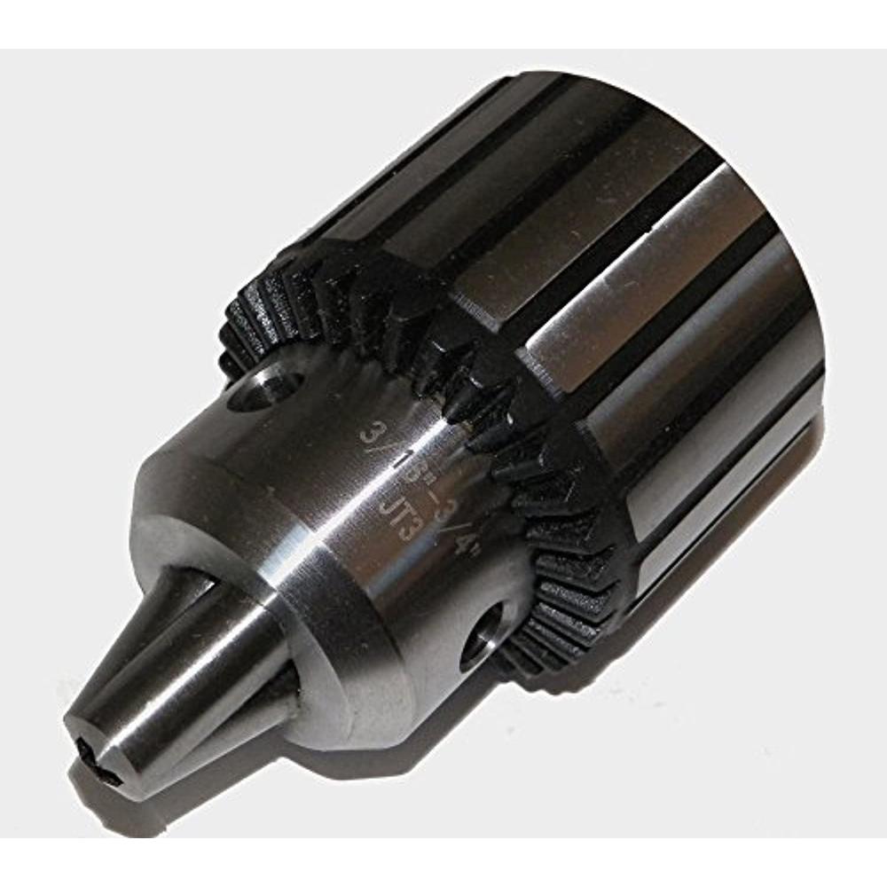 Z LIVE CENTER 3/16"- 3/4" heavy duty drill chuck with chuck key and 4mt arbor