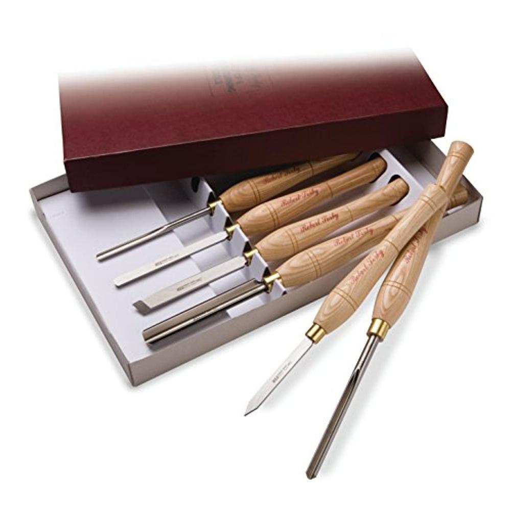 Robert Sorby 5pc. robert sorby #52hs woodturning tool set