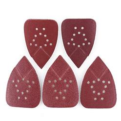 LotFancy sanding pads for black and decker mouse sanders by lotfancy, 50pcs 60 80 120 150 220 grit sandpaper assortment - 12 hole hook