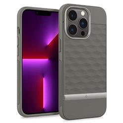 caseology parallax protective case compatible with iphone 13 pro case (2021) - ash gray