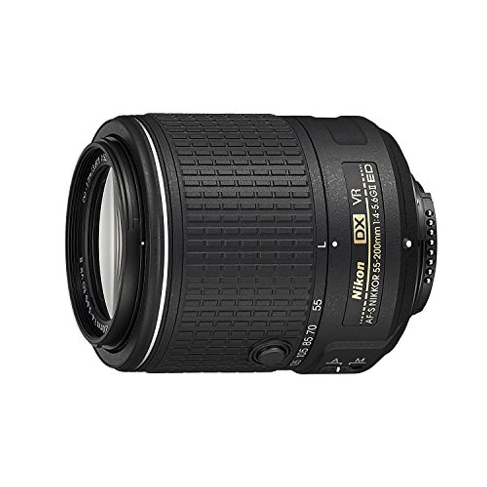 nikon 55-200mm f4-5.6g ed auto focus-s dx nikkor zoom lens - white box (new)