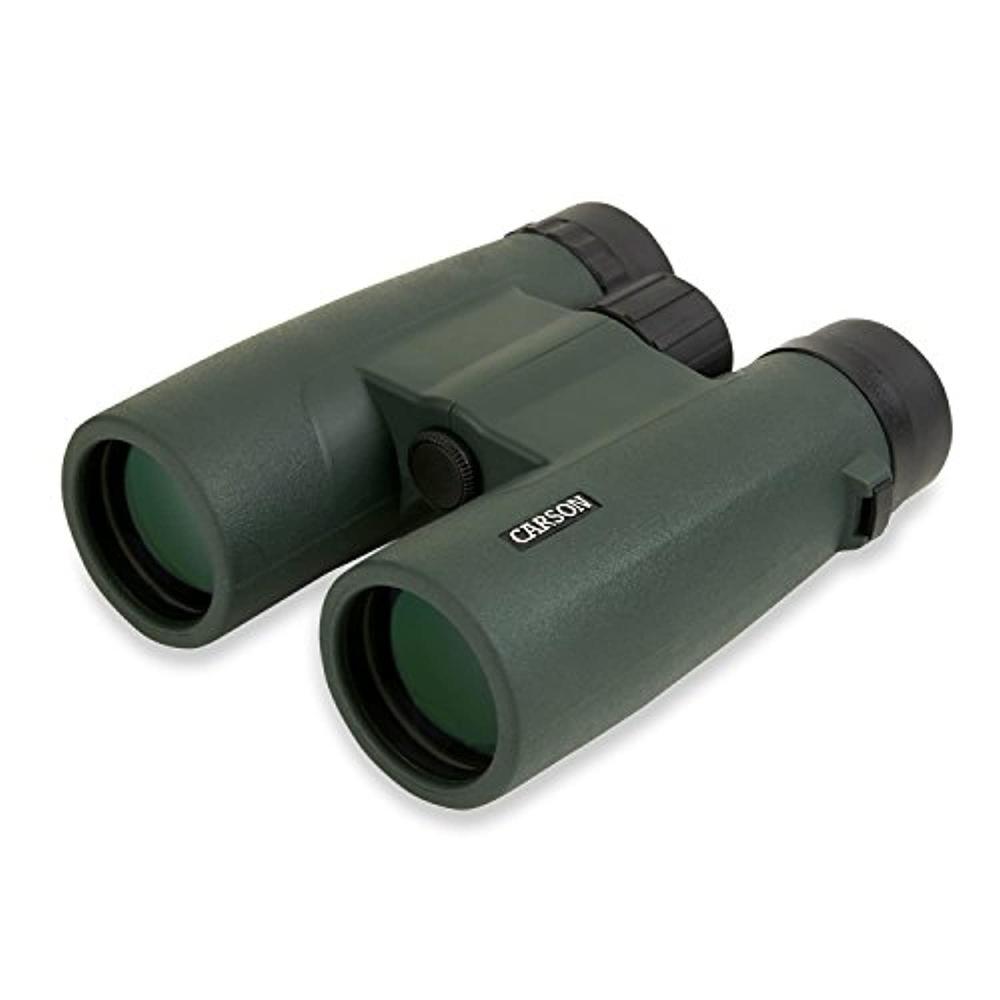 carson jr series 10x42mm full sized waterproof binoculars for bird watching, hunting, sight-seeing, surveillance, concerts, s