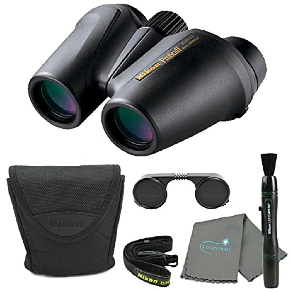 nikon prostaff 8x25 binocular waterproof all-terrain binoculars bundle with a nikon lens pen and lens cloth