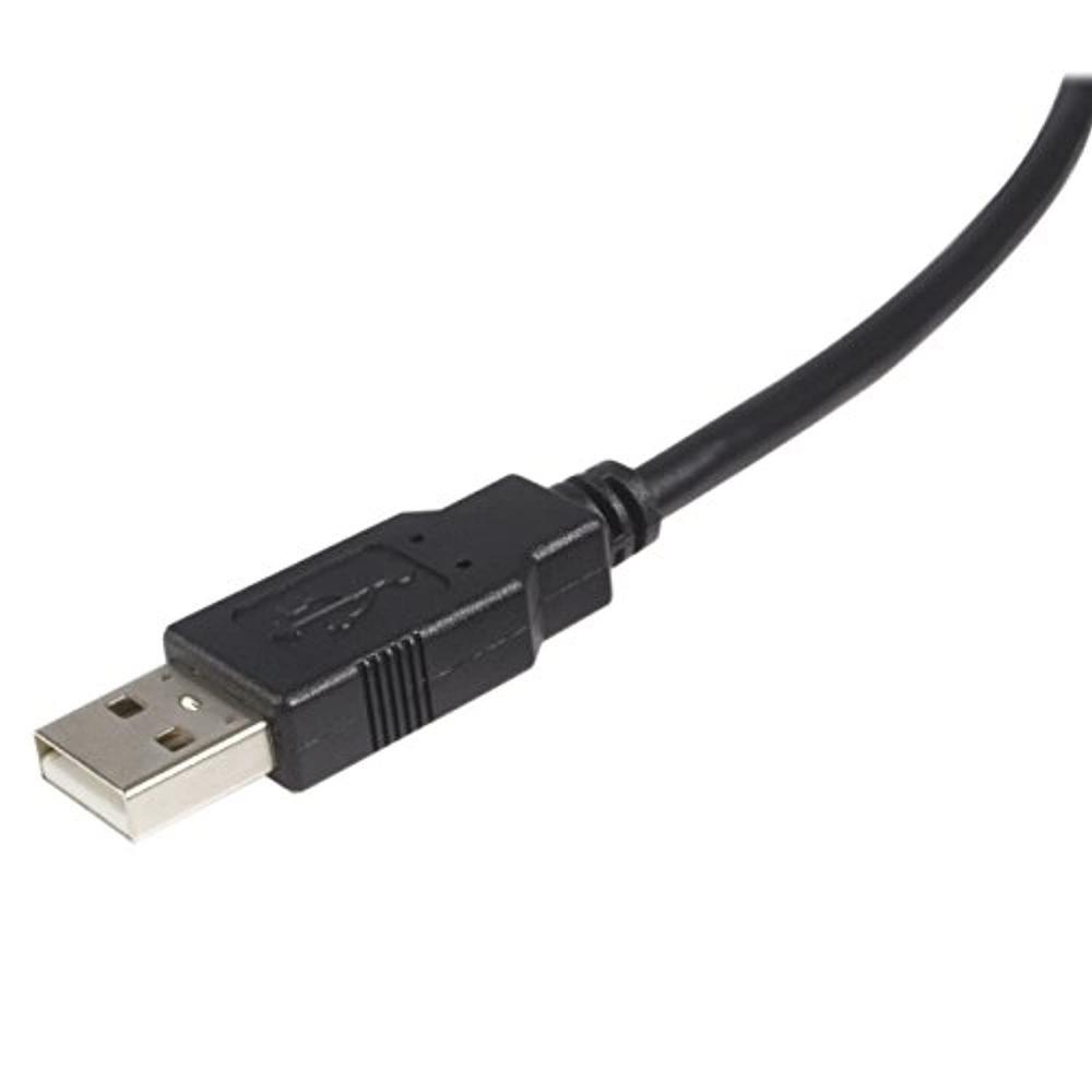 startech.com 10 ft usb 2.0 certified a to b cable - m/m - 10ft type a to b usb cable - 10ft a to b usb 2.0 cable (usb2hab10),