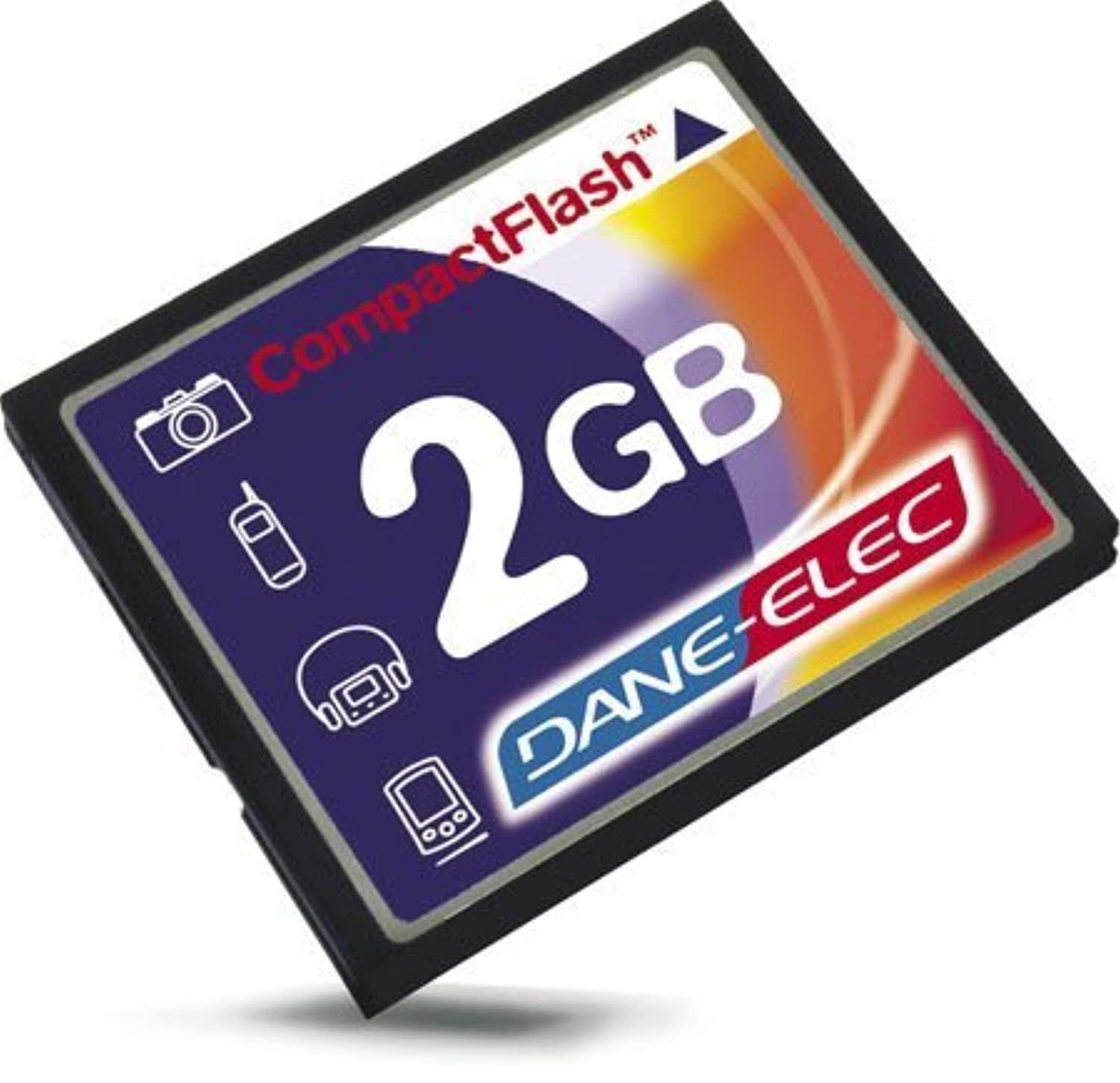 dane-elec 2gb compactflash memory card
