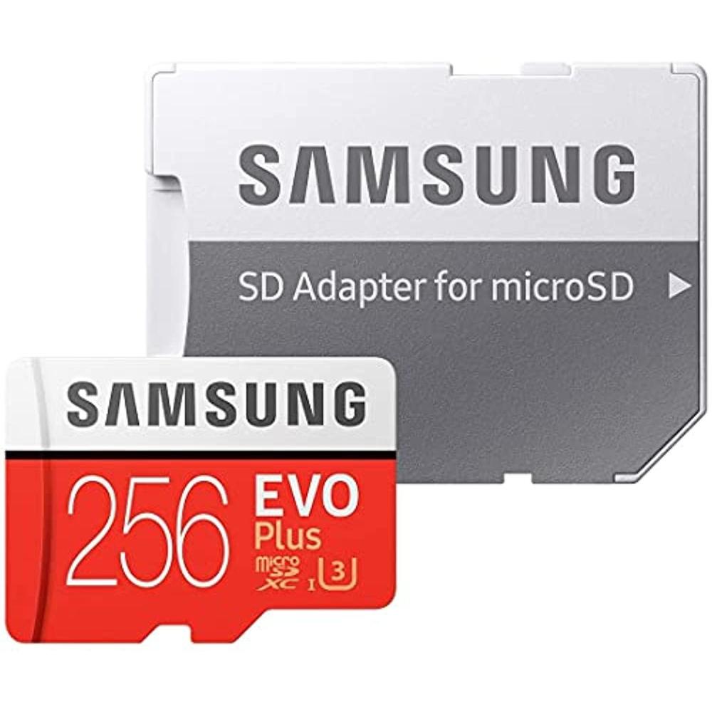 samsung 256gb 95mb/s microsdxc evo select memory card with adapter (mb-me256da/am)
